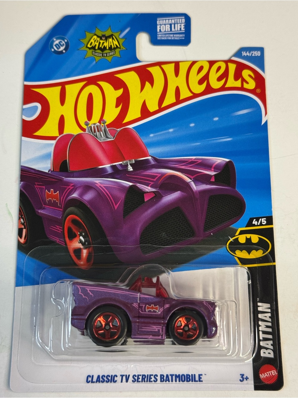 Hot Wheels BATMAN CLASSIC TV SERIES BATMOBILE